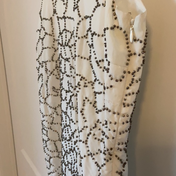 A|X Armani Exchange Beaded Shift White Dress - US 2 - Picture 7 of 7